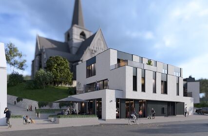 Commercieel gelijkvloers te koop in Huldenberg