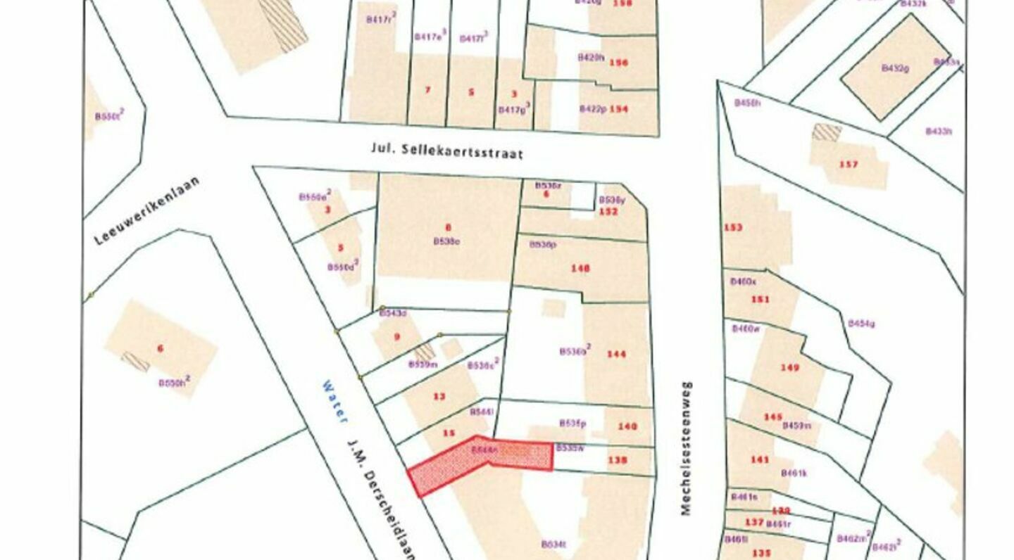 Bouwgrond te koop in Zaventem Sterrebeek