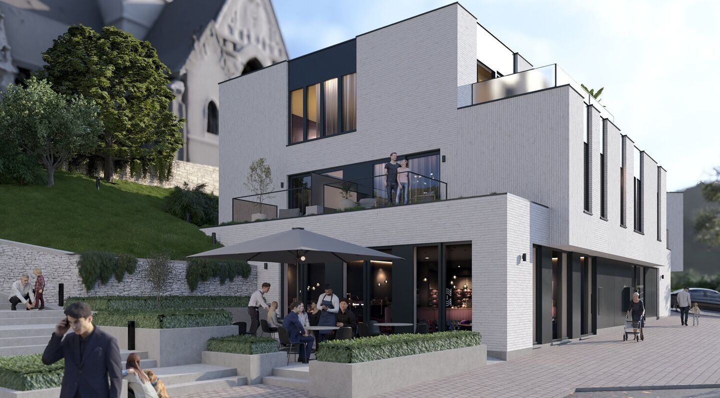 Commercieel gelijkvloers te koop in Huldenberg